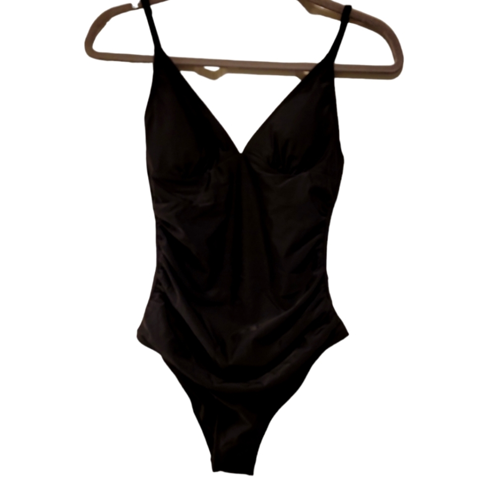 Cupshe, NWT, Bathing Suit, One Piece, Adjustable Straps, Cinched on Side, Woms S